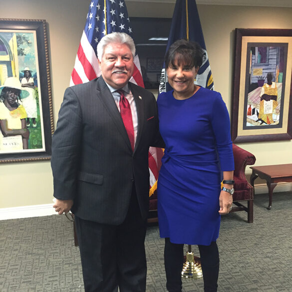 United States Secretary of Commerce, Penny Pritzker and Rufino