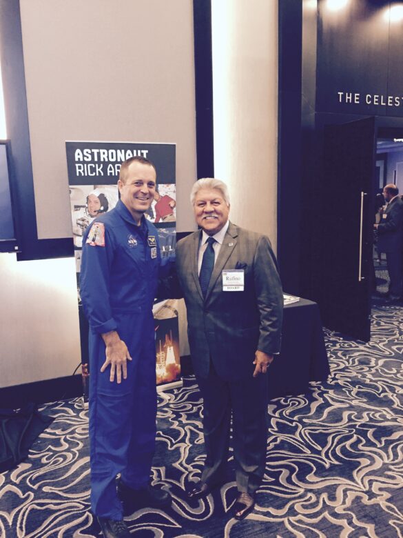NASA Astronaut, Mr. Rick Arnold and Rufino