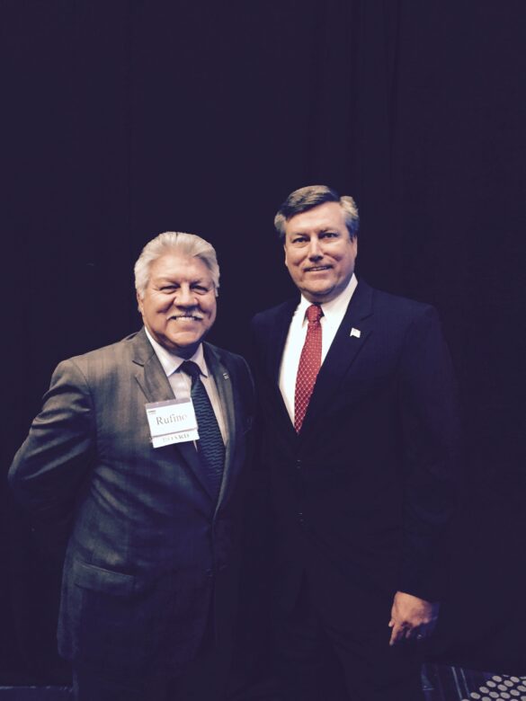 Mr. Patrick Scheuermann, Director of NASA’s Marshall Space Flight Center in Huntsville, Ala. and Rufino